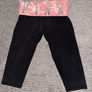 Women’s PINK Victoria's Secret Leggings with Tie-Dye Waistband